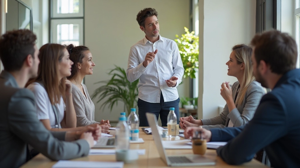 Team workshop sessie met focus op professionele ontwikkeling